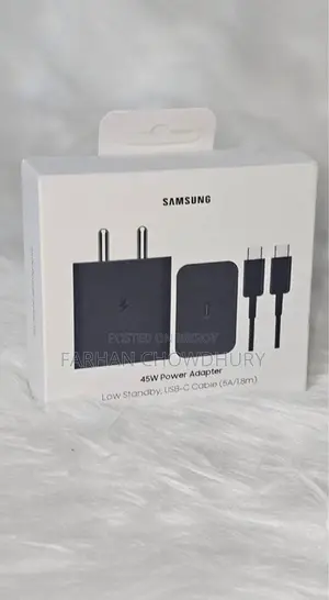Samsung 45w Pd Power Adapter with 5a Usb-c 1.8m Cable (uk)
