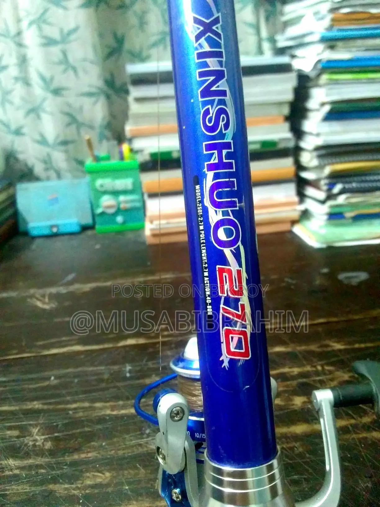 Wheel Sip Fishing Rod