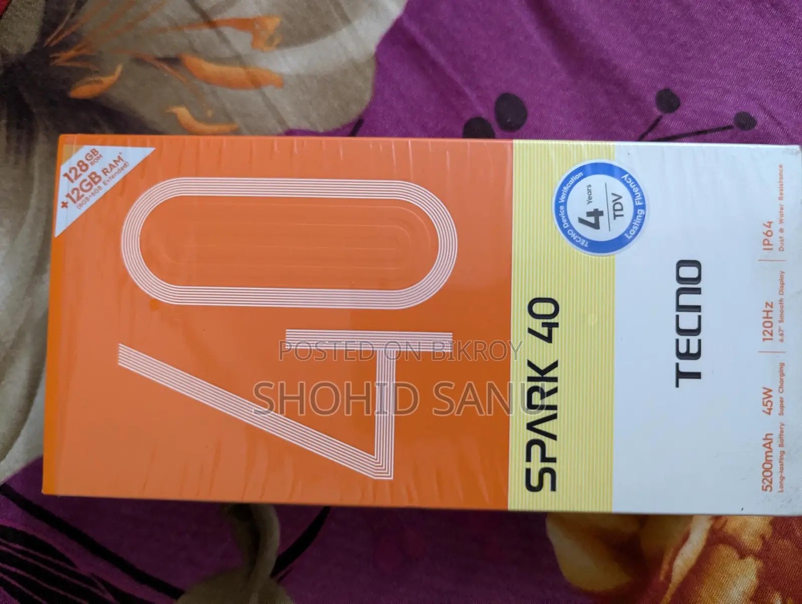 Tecno Spark 40 (ব্যবহৃত)