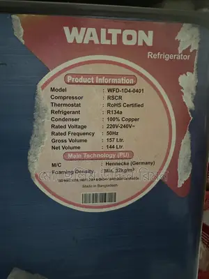 Walton Refrigerator (Fully Active And Fresh)