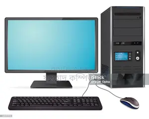 New Desktop Core I5 8th Gen 19 Inc Led+ram Ddr4 8gb +NVME 128gb