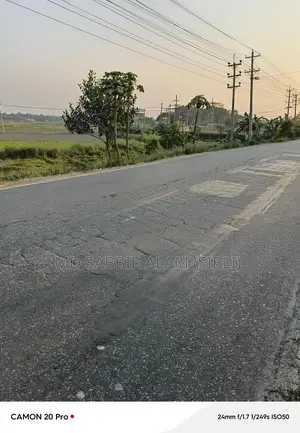 Land suitable for any type of industry for sale.