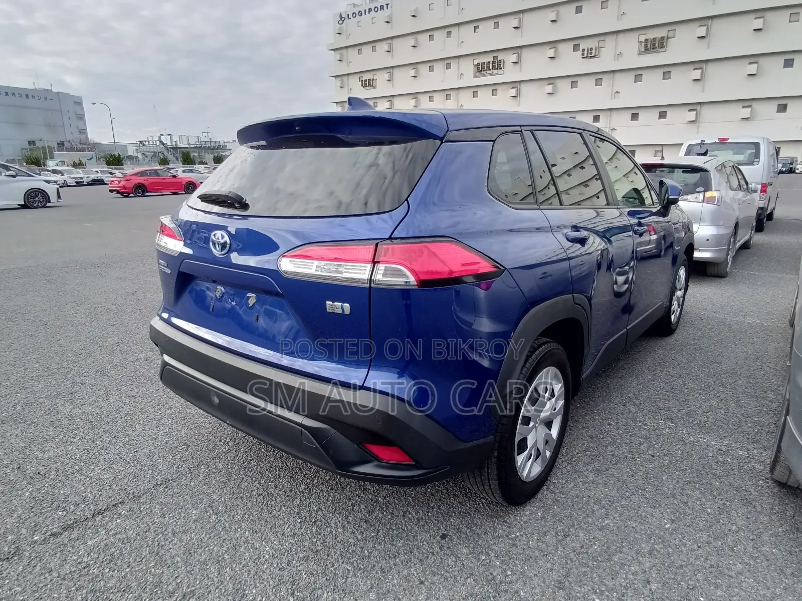 Toyota Corolla Cross G Blue 4 Point 2022