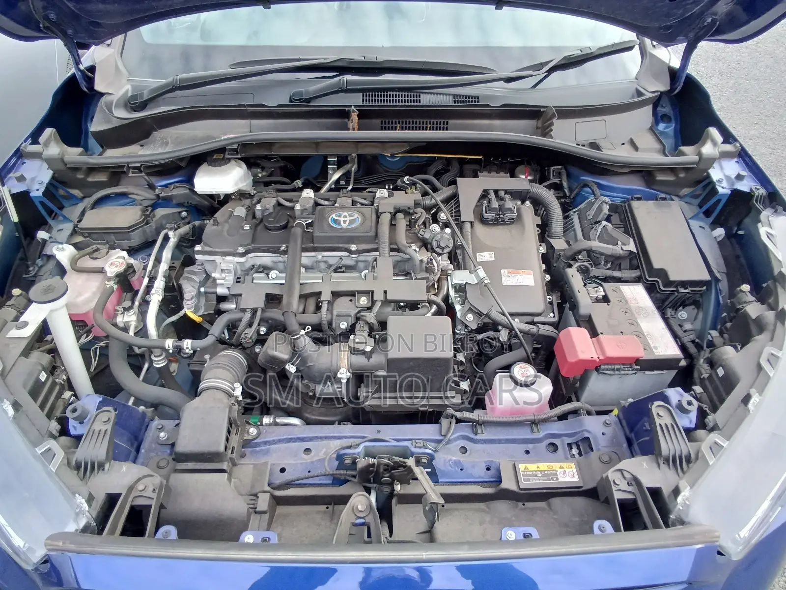 Toyota Corolla Cross G Blue 4 Point 2022