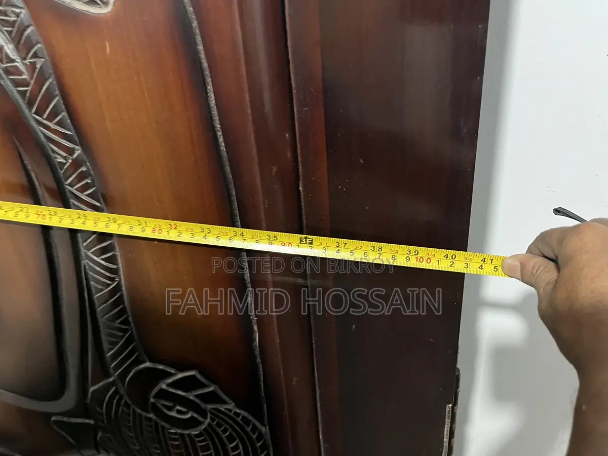 Teak Segun(mahaguni Wood) Main Door with Beautiful Design Made