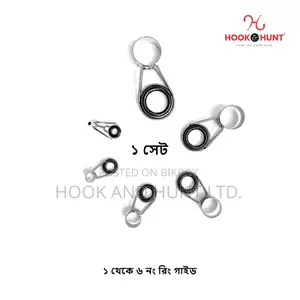 01-06 Fishing Rod Guide Rings Set | Ceramic Line Guides Hook Hunt