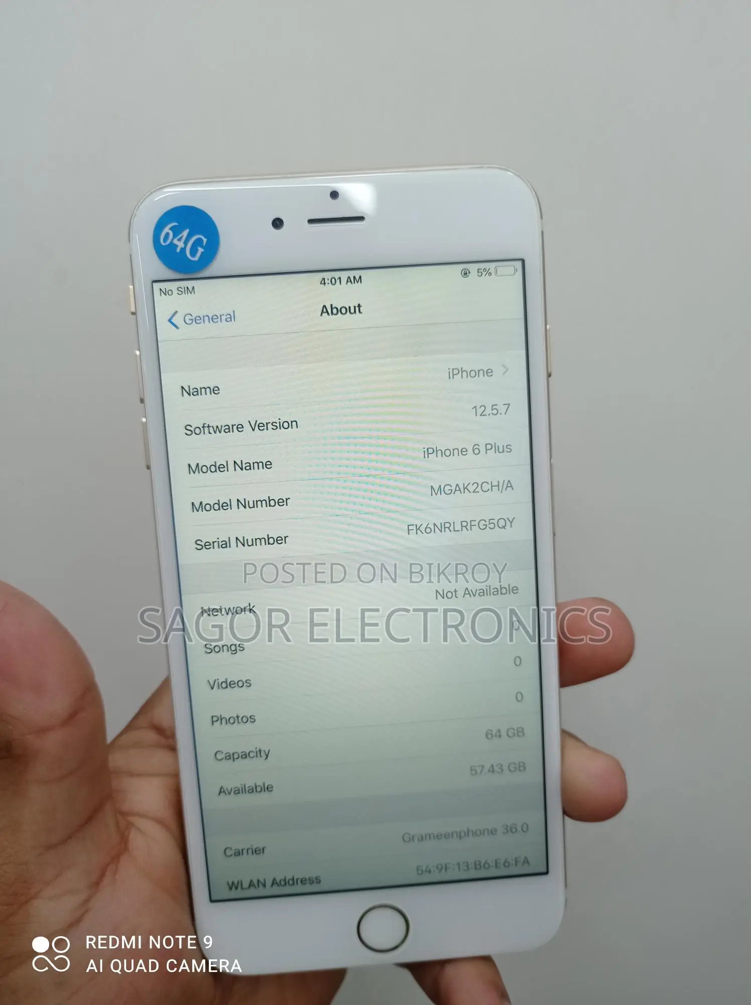 Apple iPhone 6 Plus 64GB (Brand New)