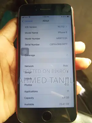 Apple iPhone 8 64 GB Red