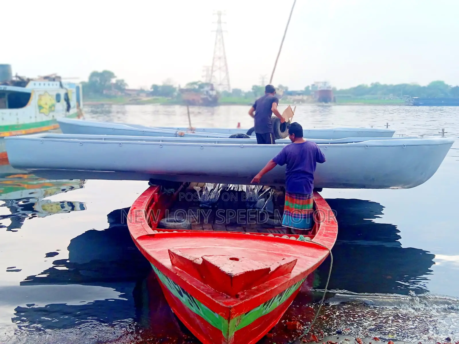 NLSMW GRP পুলিং বোট