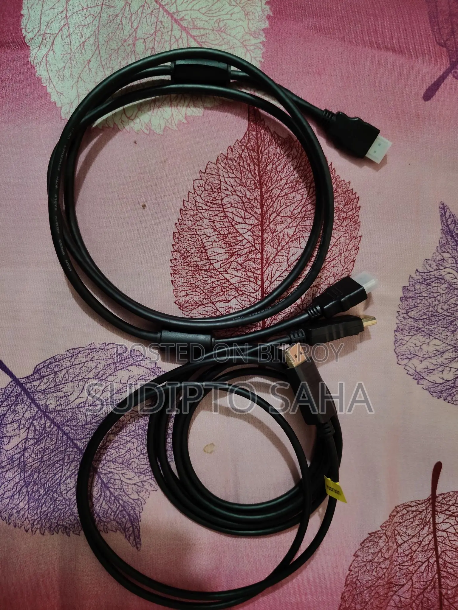 HDMI and Display Cable