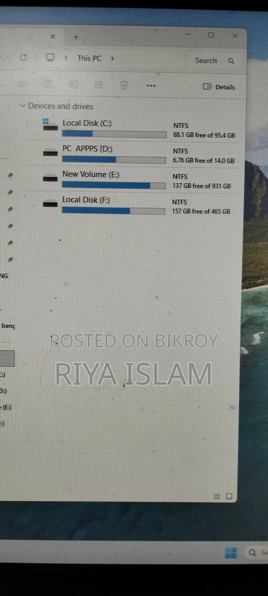 Desktop computer