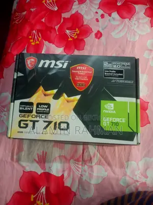 Msi Geforce Gt 710 Ddr3 2gb Low Profile Graphics Card