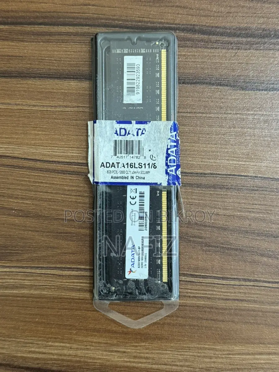Adata 8gb DDR3 & 4gb RAM