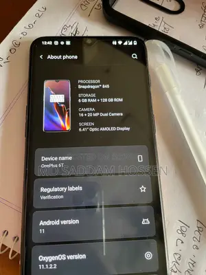 OnePlus 6T 6/128 (Used)