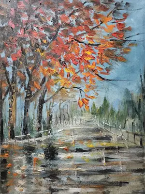 অয়েল পেইন্টিং