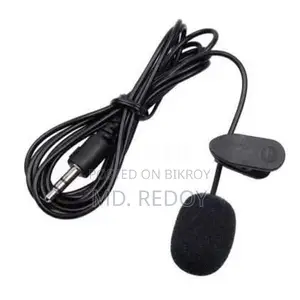 3.5mm Jack Microphone Tie Clip-on Lapel Microphone