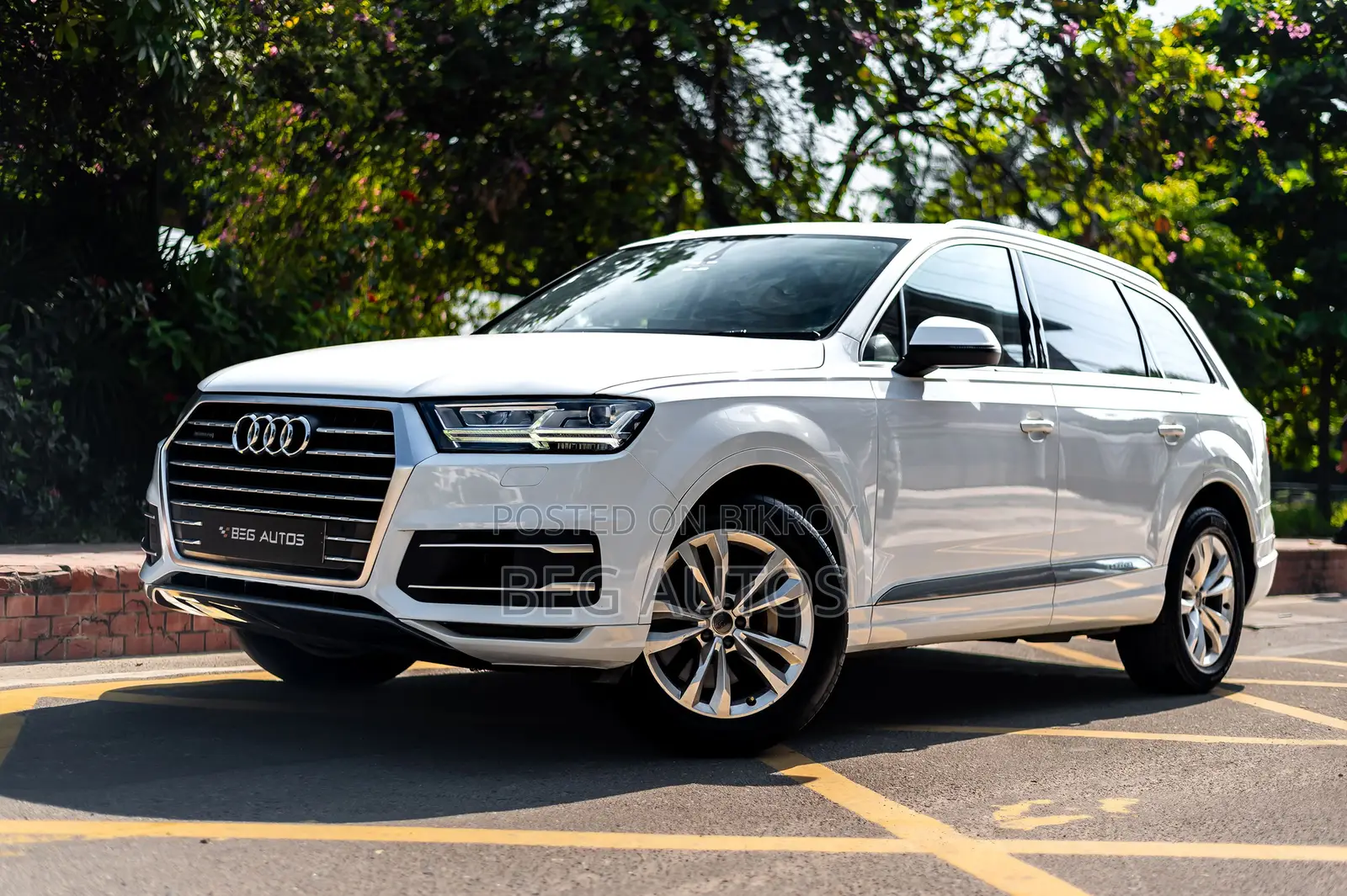 Audi Q7 2.0T Premium AWD Quattro 2018 White