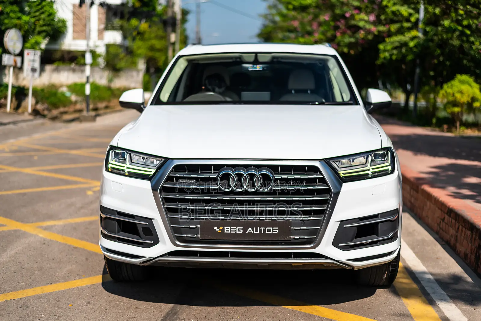 Audi Q7 2.0T Premium AWD Quattro 2018 White