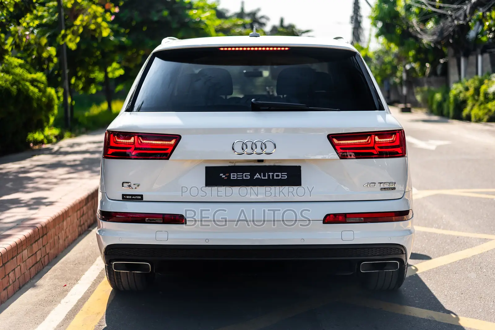 Audi Q7 2.0T Premium AWD Quattro 2018 White