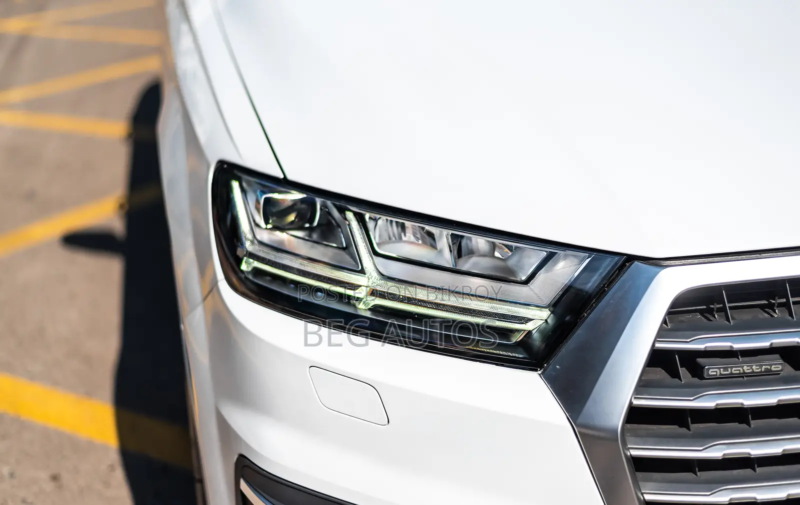 Audi Q7 2.0T Premium AWD Quattro 2018 White
