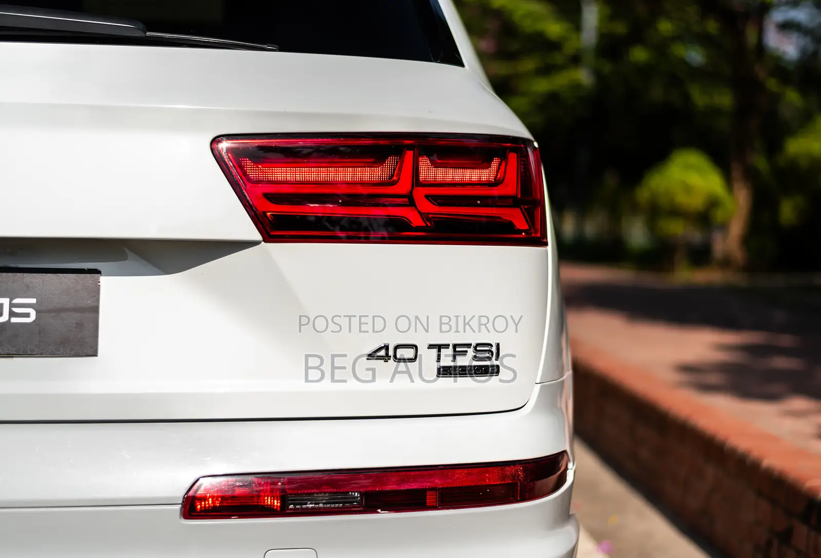 Audi Q7 2.0T Premium AWD Quattro 2018 White