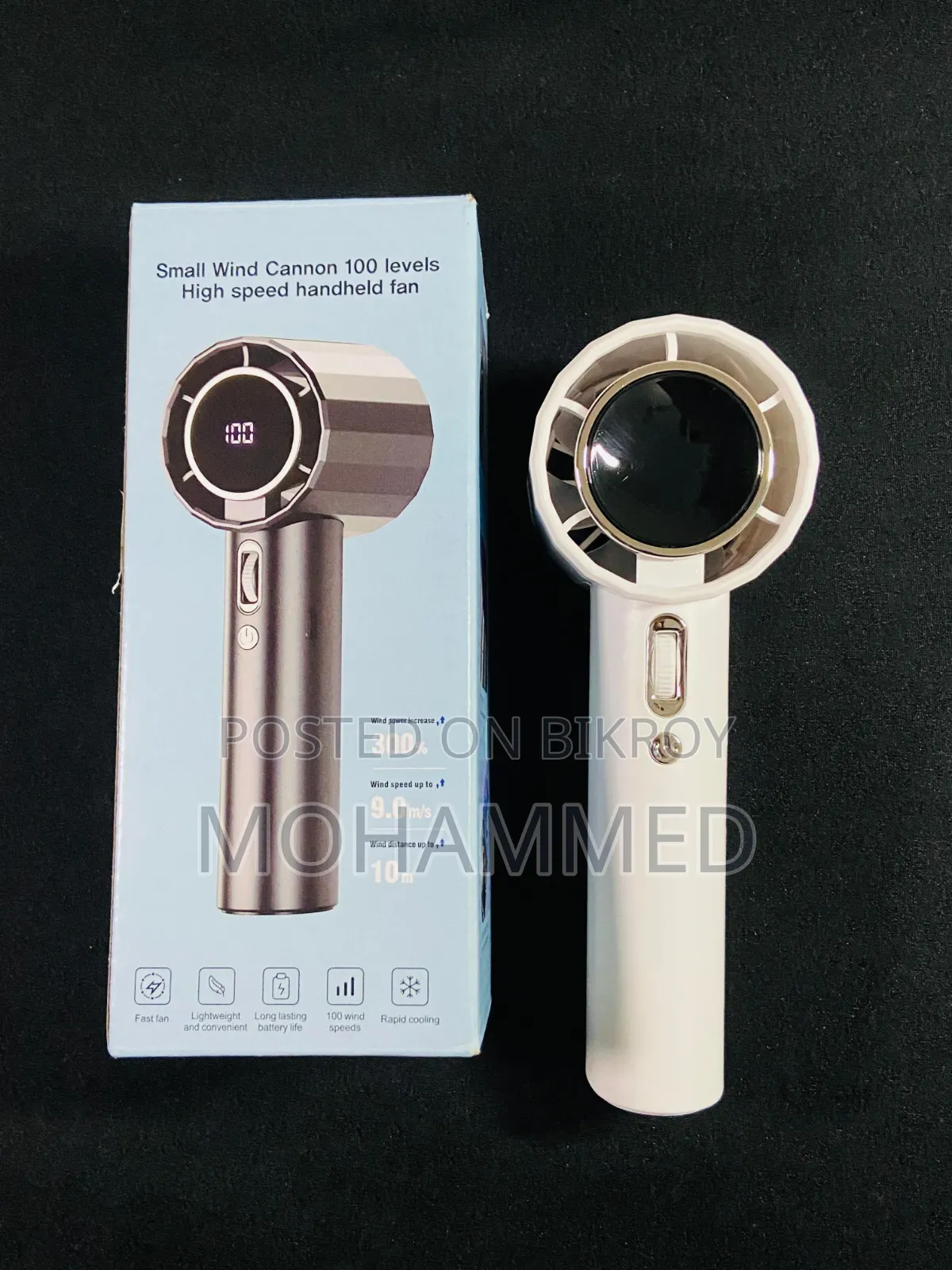Rechargeable Mini Turbo Fan