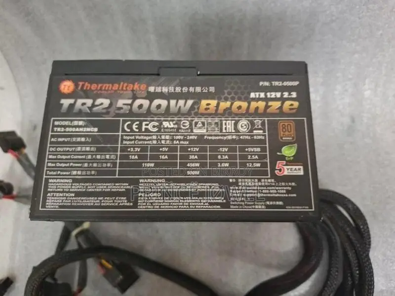 Thermaltake Tr2 500w Bronze