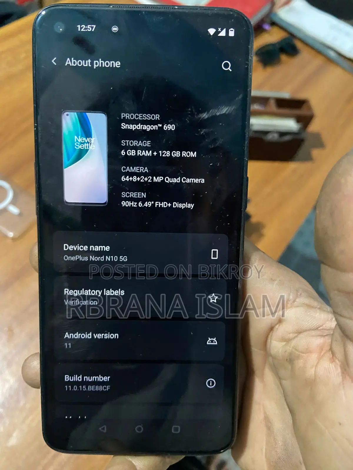 OnePlus Nord N10 5G (Used)