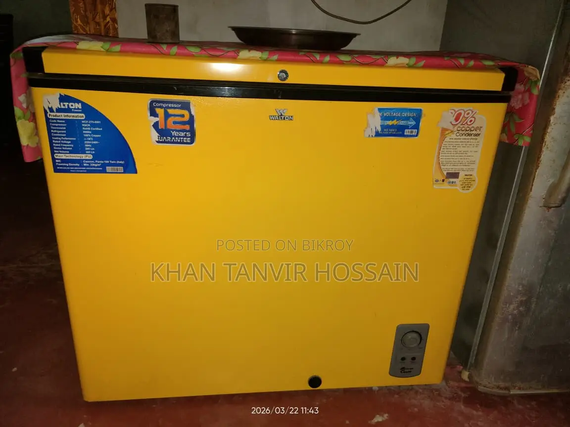 Walton Chest Freezer 205 Ltr – Fresh Condition