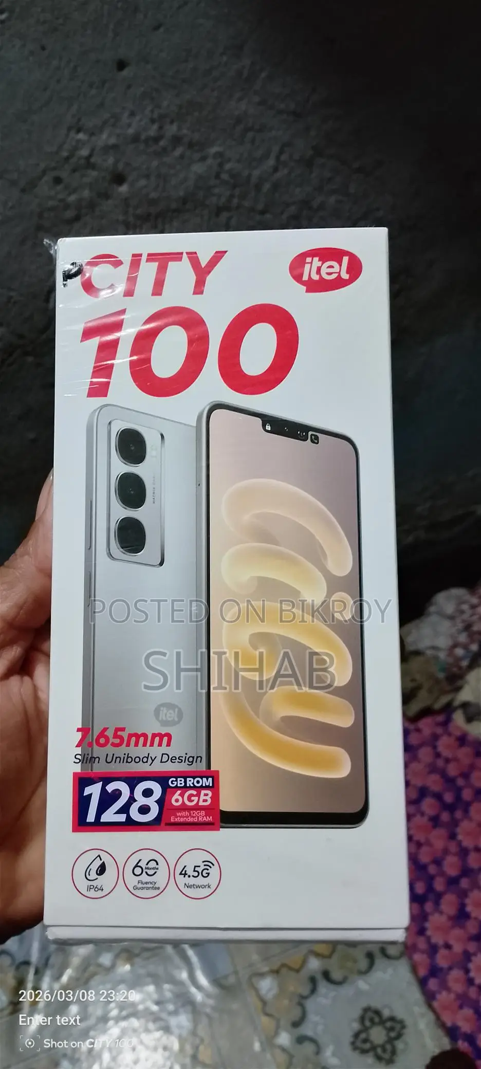 Itel CITY 100 . (Used)