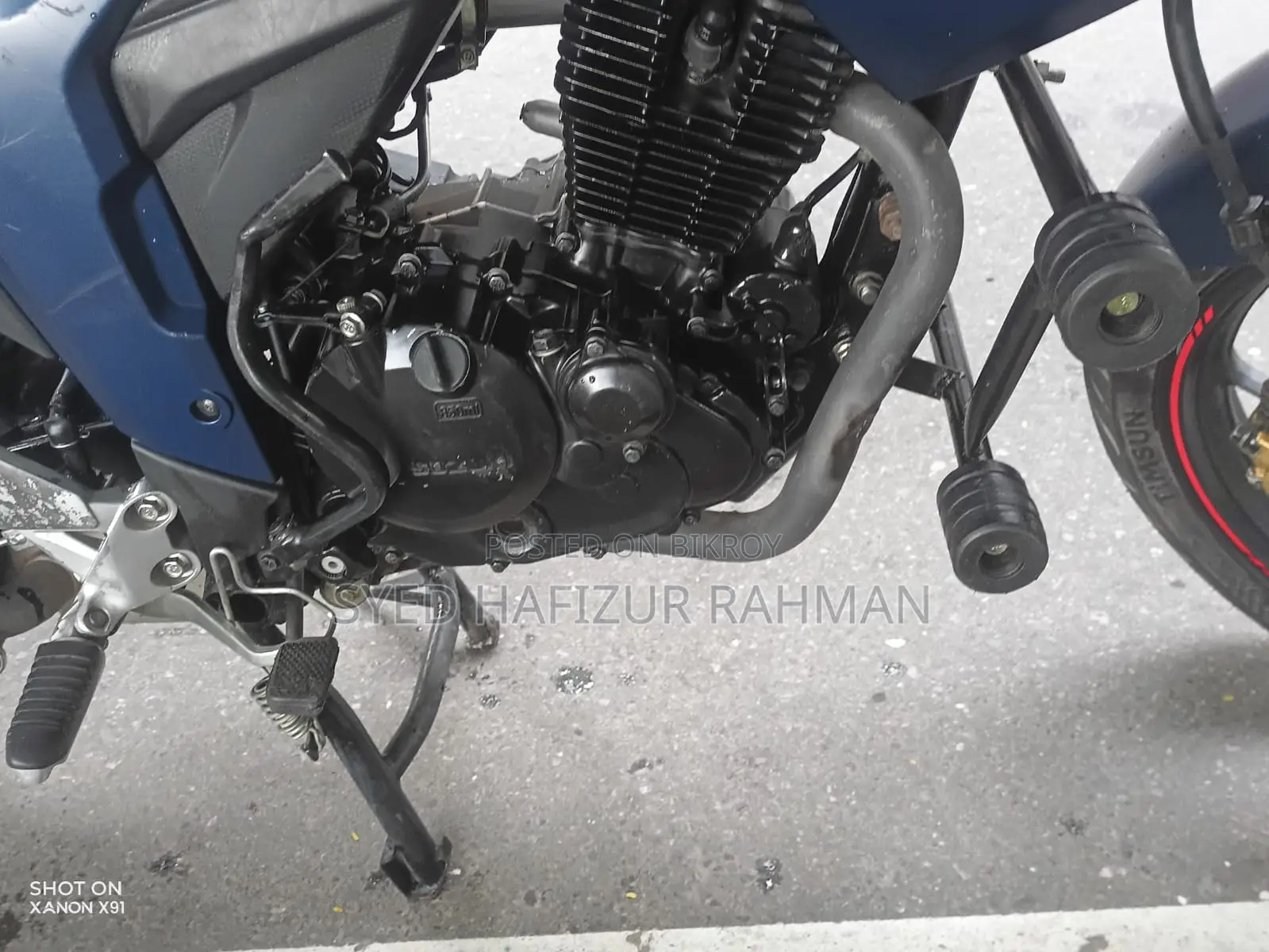 Suzuki Gixxer Monotone 2022 Blue