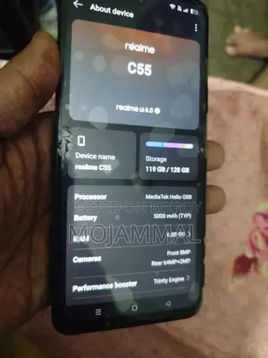 Realme C55 6/128gb (Used)