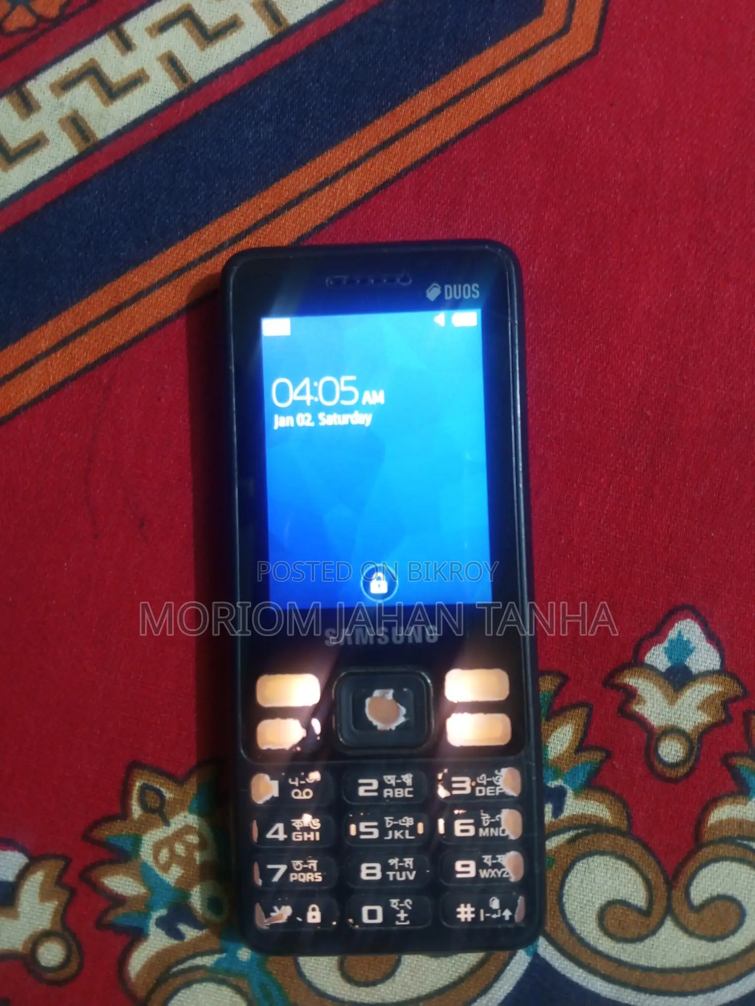 Samsung button phone (Used)