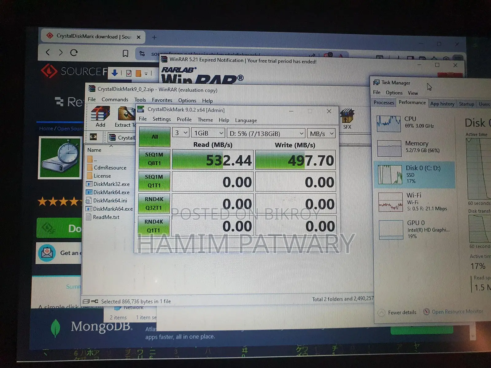 Kingfast 256 Gb SSD