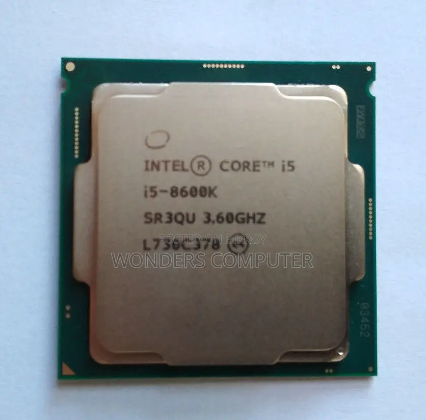 Core i5-8600K (8th Gen Coffee Lake) ৬ কোর, ৬ থ্রেড