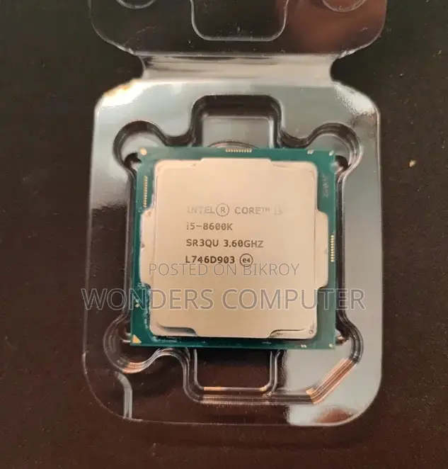 Core i5-8600K (8th Gen Coffee Lake) ৬ কোর, ৬ থ্রেড
