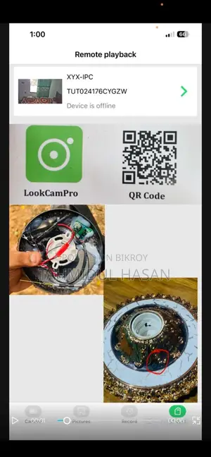 supper Hidden 4k camera in Light holder
