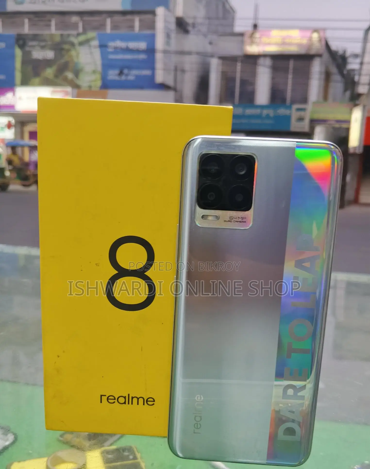 Realme 8 Full box (Used)