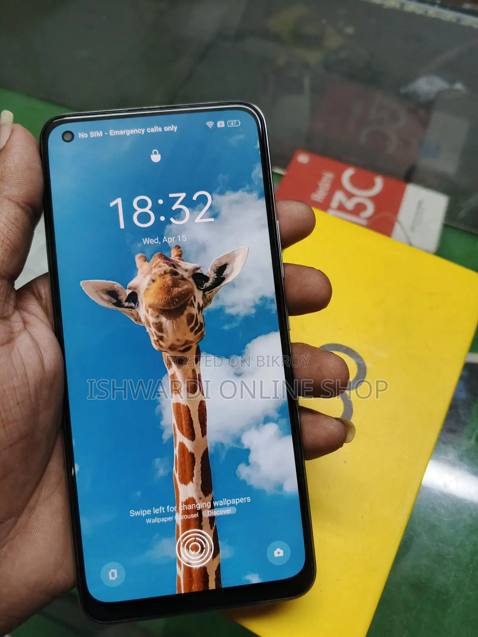 Realme 8 Full box (Used)