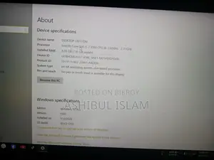 hp Elitebook 840 i5 g5 Ram 8 gb ssd 256 7 gen