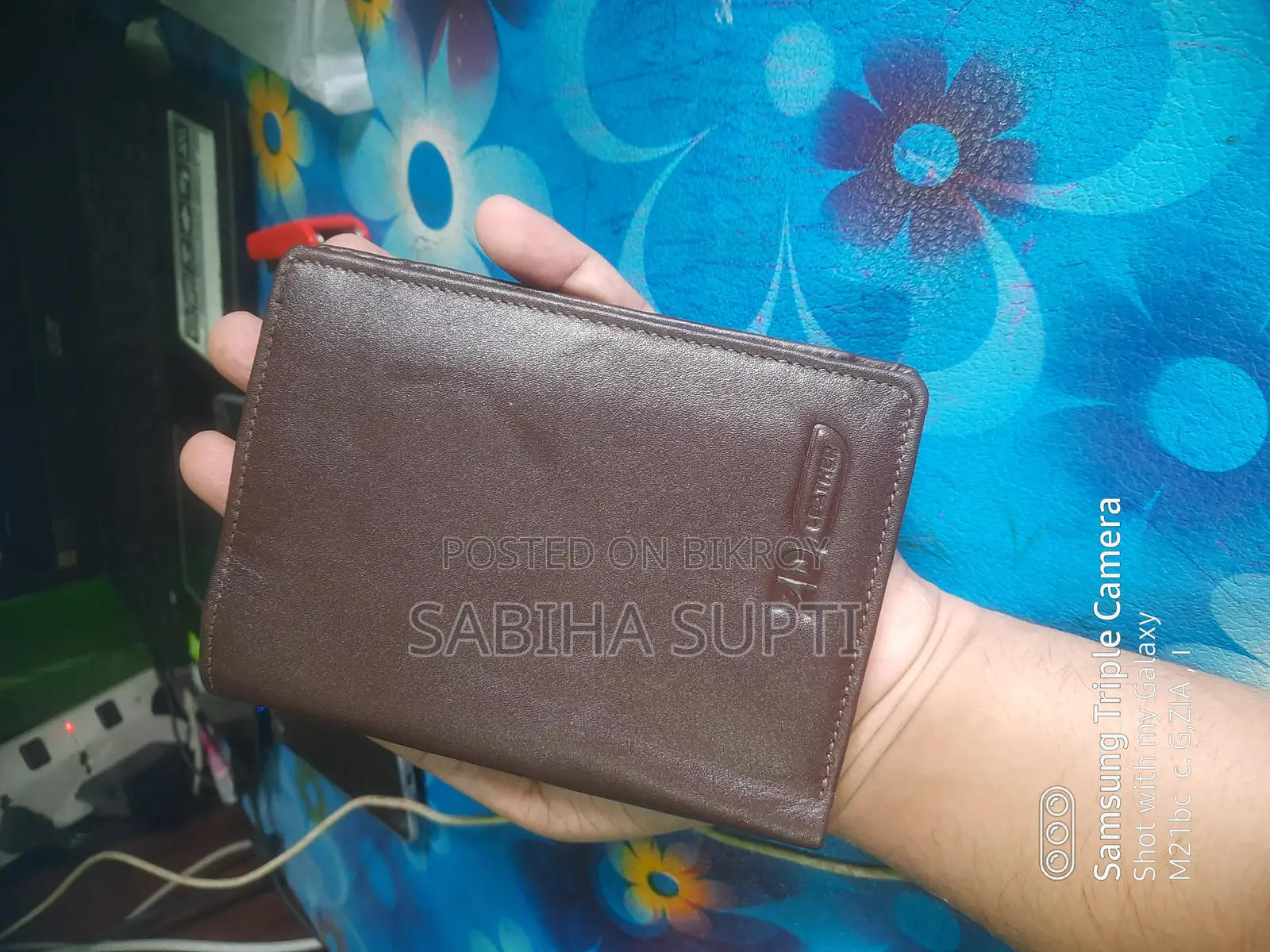 Zd Leather Company's Money Bag