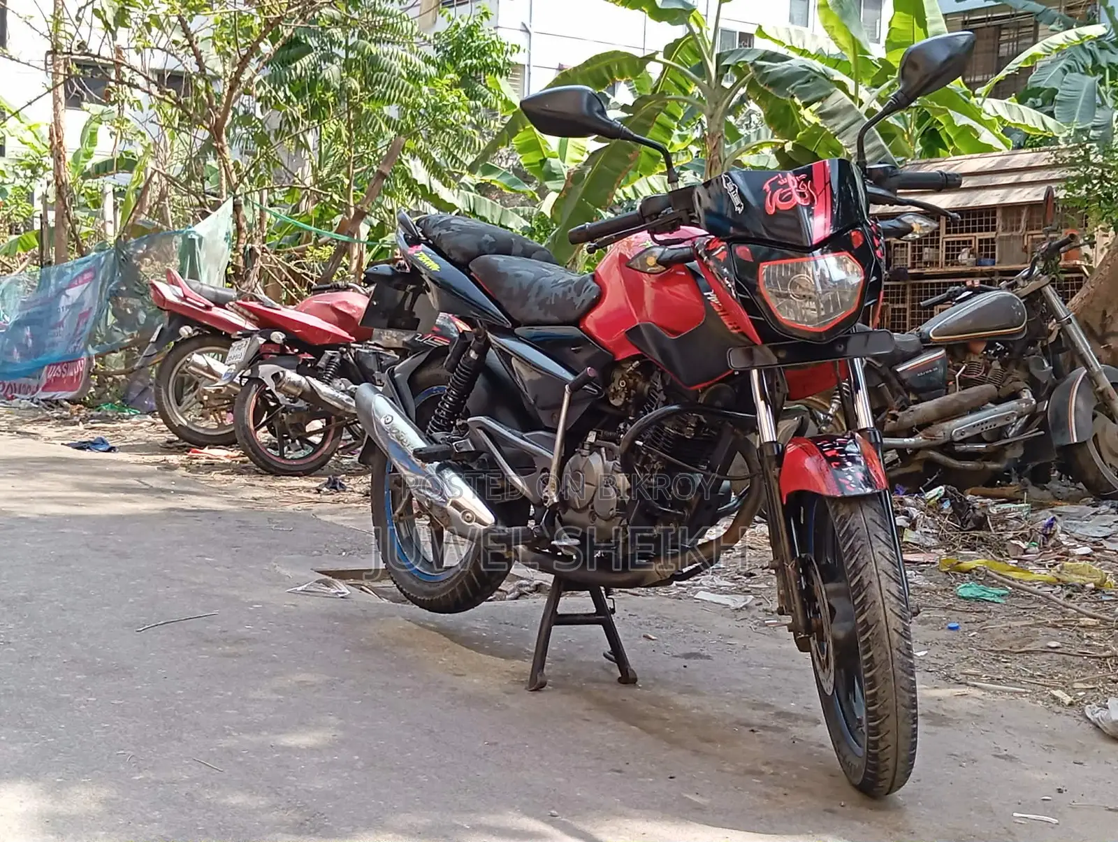 Bajaj Pulsar 135 LS 2014 Red