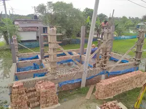 Land for Sale with 3-Story Foundation up to Lintel Level
