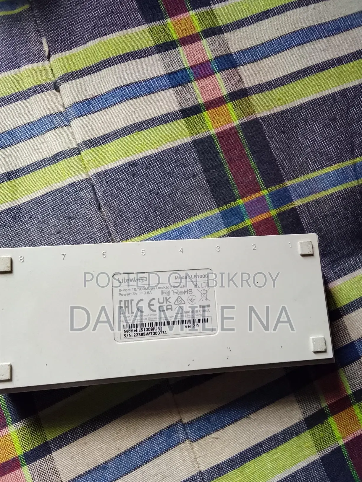 ৮ পোর্ট ওয়াইফাই সুইচ