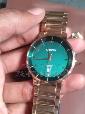 Citizen Green Dial Luxury Watch for Sale - Fresh Condition!