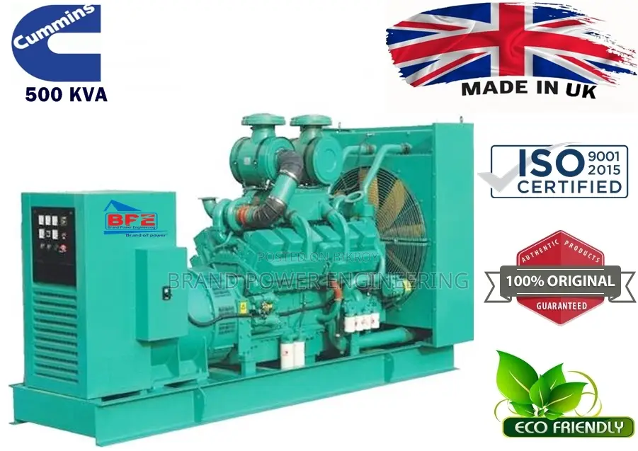500kVA Cummins Generator – Containerized Industrial Backup Power