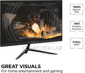New Viewsonic Omni Vx2428 24” 180hz Fast IPS Gaming Monitor with 1-Year Warranty