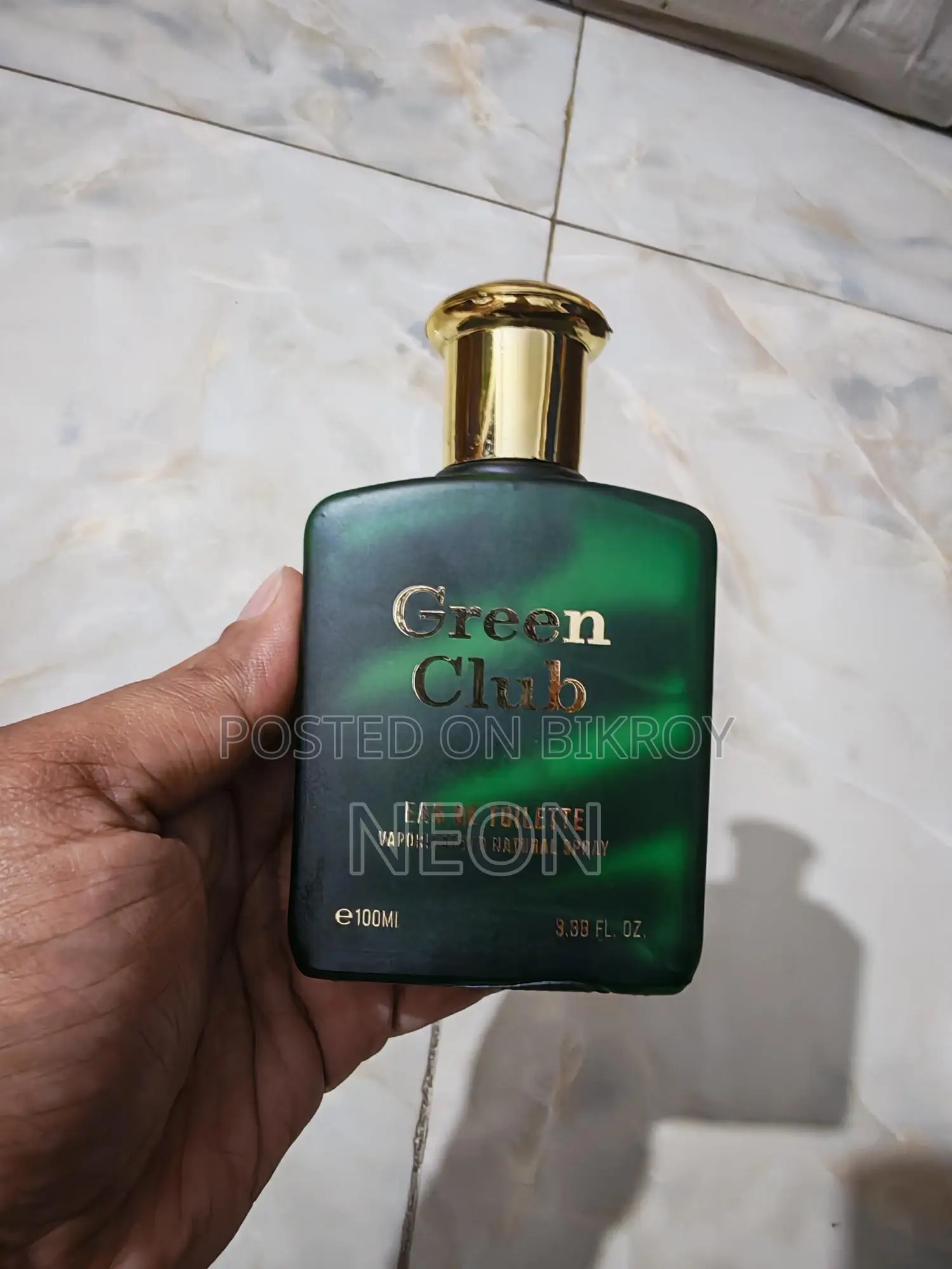 Green Club Eau De Toilette Vaporisateur Natural Spray