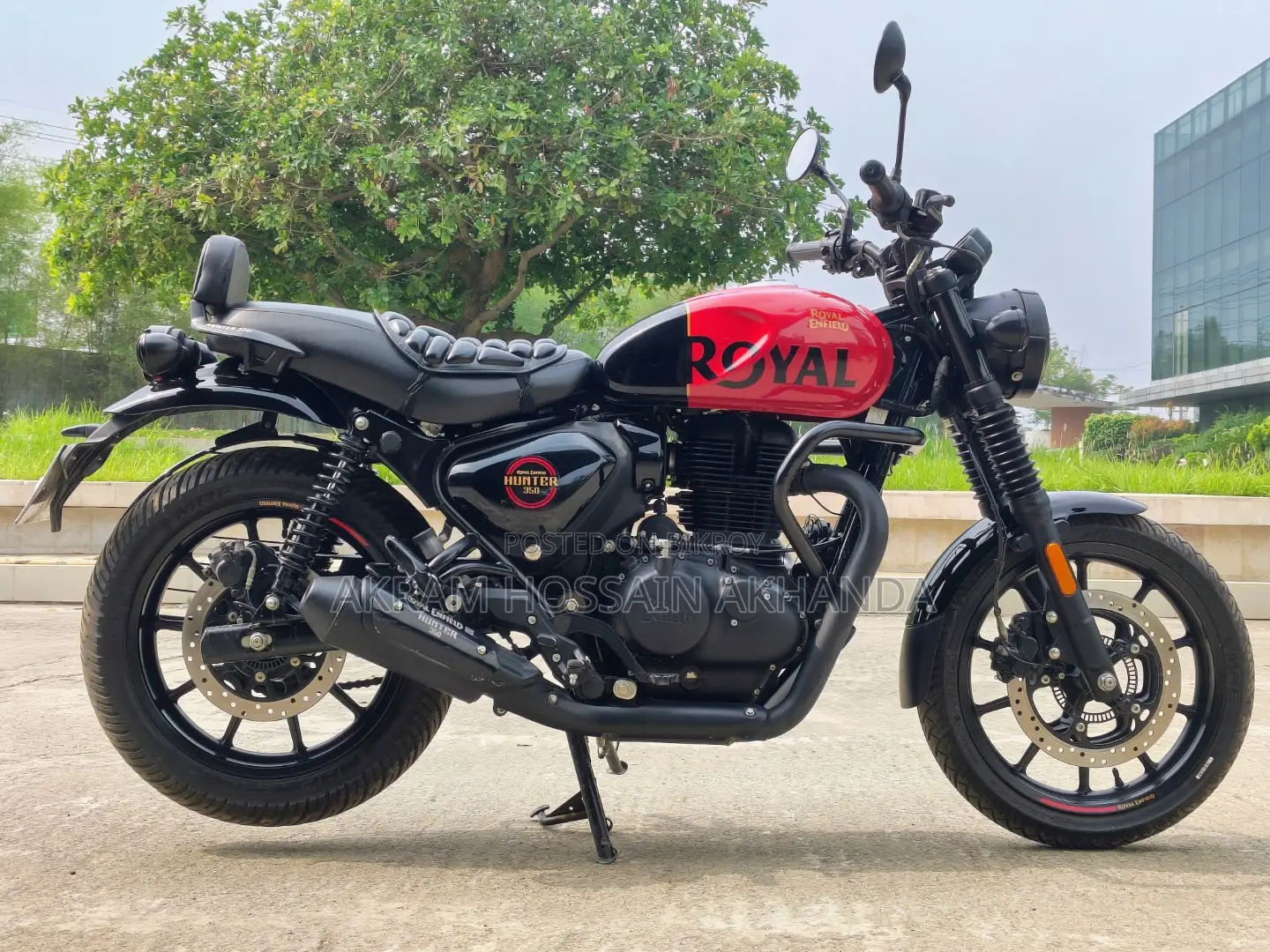 Royal Enfield Hunter 350 Red 2025