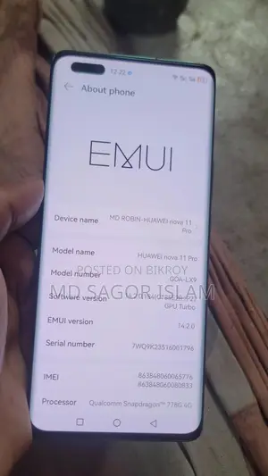 Huawei Nova 11 Pro (Used)